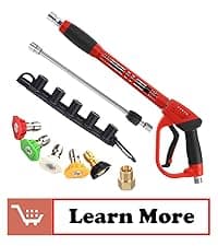 Tool Daily Dual-Function Undercarriage Cleaner, 24 Inch, Water Broom for Pressure Washer with 7 Nozzles, Under Car washer Attachment, 3 Pcs Extension Wand, 4000 PSI