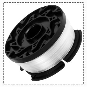 GreatBuddy 3 Pack AF-100 Weed Eater String Compatible with Black Decker Wacker String Trimmer Line, 30ft, 0.065 Inch