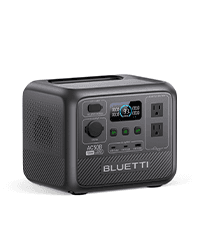 BLUETTI Solar Generator EB3A, 268Wh LiFePO4 Battery Backup w/ 2 600W (1,200W Surge) AC Outlets, Recharge from 0-80% in 30 Min., LFP Backup for Outdoor Camping, Trip, Power Outage