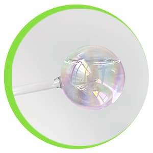 4 Pcs Plant Watering Globes,Rainbow Gradient Glass Watering Devices,Self Watering Planter Insert Plant Accessories for Indoor,Outdoor,Flowerpot,Hanging Plants,Home Garden,8.7" L×2.8" D