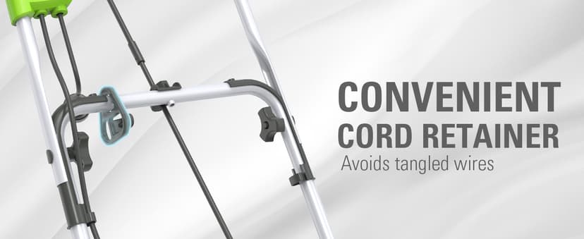 Greenworks 13 Amp 20-Inch Corded Snow Blower, 2600502