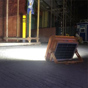 Portable LED Work Solar Light 100W 16500mAh 10000 LM with Stepless Brightness Job Site Battery Rechargeable LED Floor Light for Emergency Worklight for Hurricane Father's Day Gift