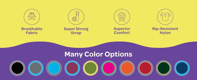 Durable Hammock 500 lb Capacity, Nylon Camping Hammock Chair - Double or Single Sizes w/Tree Straps and Attached Carry Bag - Portable for Travel/Backpacking/Beach/Backyard (Large, Blue & Light Blue)