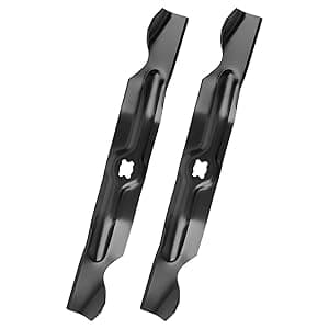 742-04154 High Lift Blades for 33" Deck, 942-04154 Mower Blades Compatible with Cub Cadet MTD Troy-Bilt Walk Behind Lawn Mower, Replaces 742-04154A, 942-04154A, 2 Pack