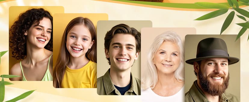 SALONSILK 5PCS Wooden Hair Comb Set, Bamboo Wide Tooth Fine Tooth Combs for Women and Men, Natural Wood Beard Styling Curly Detangling Set for Thick & Thin Hair