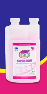 Quick N Brite Heavy Duty Hot Tub Cleaner Kit - Non-abrasive Cleaning Gel with Sponge and Cloth, 16 oz. (Packaging May Vary)
