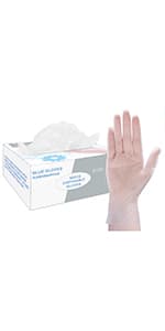 PEIPU Nitrile Disposable Gloves,Powder Free, Cleaning Service Gloves, Latex Free
