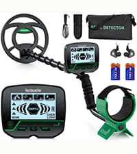 Metal Detector Pinpointer Chargeable - Waterproof Hand-held Metal Detectors Wand with One-Key Interference Elimination, Superhet-Tec Pin Pointer Metal Detector Accessories for Adults&Kids