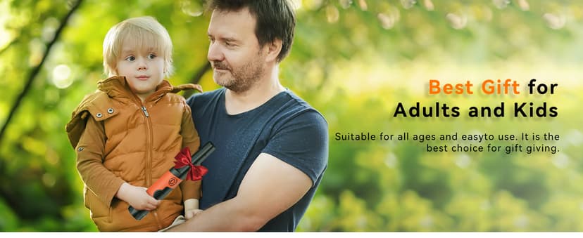 SUNPOW Metal Detector Pinpointer for Adults & Kids - Waterproof Handheld Pin Pointer Wand - High Sensitivity 360° Detection - Easy to Use 2 Alert Modes - Treasure Pinpointing Finder Probe - OTMD12