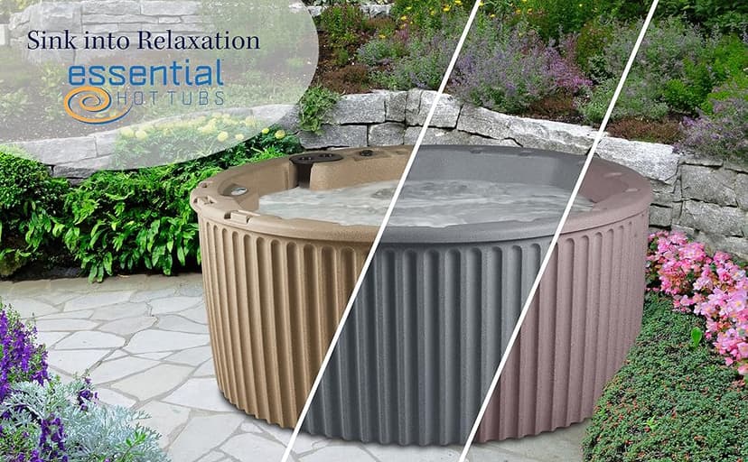 Outback Hot Tub, Fits 6 People, Standard Outlet Compatible, 20 Massage Jets, Cover Included, Made in USA, Aqualife by Strong Spas