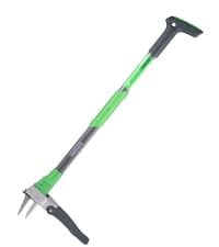 Grootpow WP5 Heavy Duty Weed Puller Tool, Stand Up Dandelion Weeder with 40" Handle, 3 Claws & Fiberglass Foot Pedal, Weeding Tool Made with Cast-Iron, Easily Remove Weeds Without Bending or Kneeling