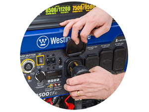 Westinghouse 12500 Peak Watt Tri-Fuel Home Backup Portable Generator, Remote Electric Start, Transfer Switch Ready, Gas, Propane, and Natural Gas Powered
