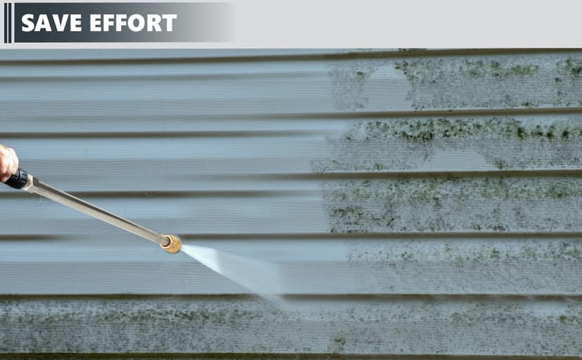 Pressure Washer Extension Wand, 2 Pack 17 Inch Stainless Steel Heavy Duty Wands with 1/4 Inch Quick Connect, Fits Most Pressure and Power Washers
