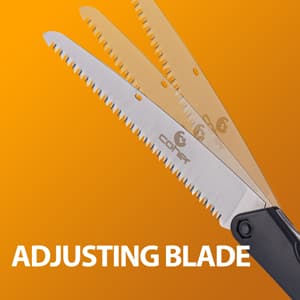 Folding Saw, 8 Inch Rugged Blade Hand Saw, Best for Camping, Gardening, Hunting | Cutting Wood, PVC, Bone, Pruning Saw with Ergonomic Non-Slip Handle Design