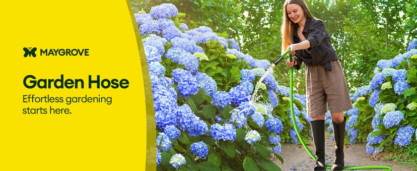 25 ft Garden Hose, 5/8 in ID, Heavy-Duty, Leakproof, Kink-Resistant Water Hose with Swivel Brass Fittings, 600 PSI Burst Rating, Ideal for Car Wash & Lawn Watering