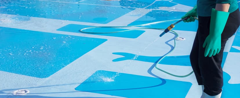 ThxToms Chemical Resistant Nitrile Gloves, Resist Household Acid, Alkali, Solvent and Oil, Latex Rubber Free, 1 Pair Large