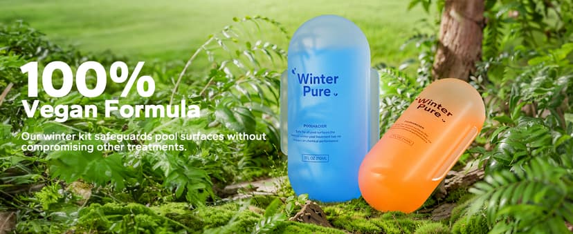 3 in 1 Winter Closing Kit - Pool Winterizing Kit for Above Ground Pool and inground Pools, Easy to Use - Up to 30,000 Gallon