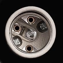 Brightever Outdoor Lanterns, 2-Pack Exterior Light Fixtures, Waterproof Anti-Rust Black Wall Mount Lights, Small E26 Socket Outside Lights for House, Front Porch, Playhouse, Garage