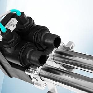 Hot Tub Heater 26-C3160-1S Suit for 1995+ Hot Spring Spa Heater Tiger River Watkins Spa Parts C3160-1 C3564-1 73790 7211 Titanium Heater Double-Pass 1.5kW/6kW 120V/240V 8.3A/16.6A