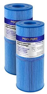 POOLPURE PLFPRB50-IN Spa Filter Replaces Pleatco PRB50-IN, PRB50IN, Unicel C-4950, Filbur FC-2390, Jacuzzi J210/J220/J235/J245/J275, Guardian 413-212-02, 373045, 5X13 Drop in Hot Tub Filter, 2 Pack