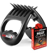 Alpha Grillers Meat Shredder Claws - BBQ Smoker Accessories Pulled Pork Tool - Barbecue Grilling Gifts for Men Him