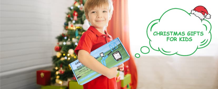 OMMO Metal Detector, Rechargeable Built-in Battery Kids Metal Detector with Funny LCD Display, Adjustable Metal Detectors for Kids with Waterproof Search Coil USB Cable for Detecting Treasure