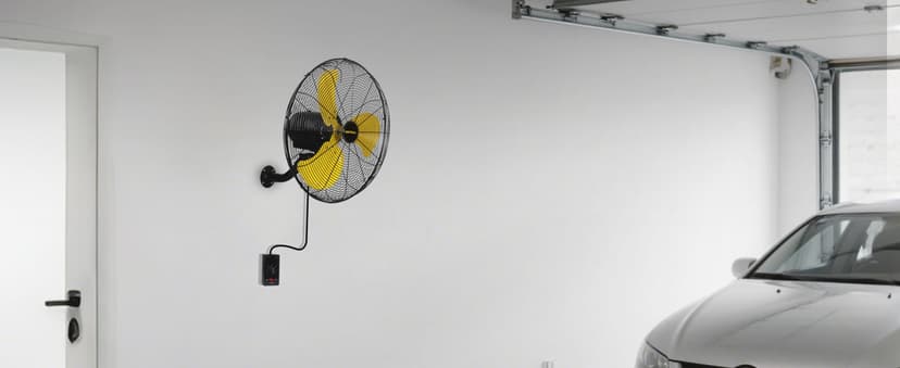 VENTISOL 20 Inch Wall Mount Fan Oscillating, High Velocity Industrial Wall Fan for Indoor, Commercial, Residential, Warehouse, Greenhouse, Workshop, Basement