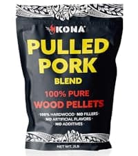 Kona Pulled Pork Blend Smoker Pellets, Intended for Ninja Woodfire Outdoor Grill, 2 lb Resealable Bag