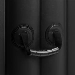 Edostory Hot Tub Inflatable Portable Oval Spa 2 Person Hot Tub with 90 Bubble Jets, Cover, Filter Cartridges, Pump, Black