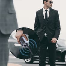 KT-9000 Premium Hidden Devices Detector by Knight Electronics - Hidden Camera Detectors RF Detector & Bug Detector | Hidden Camera Finder for GPS Tracking/Radio Frequency Signal Detection Anti Spy