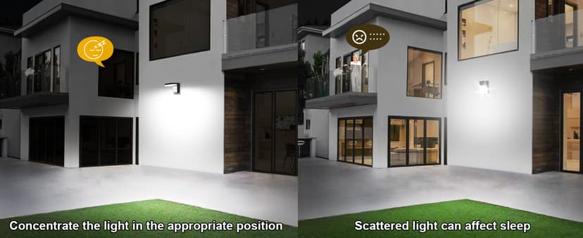 40W LED Wall Lights Outdoor Rotatable 360 Degree LED Wall Pack 4000LM 5000K Security Flood Light Switch Control Waterproof IP65 for Garage Yard Barn Porch