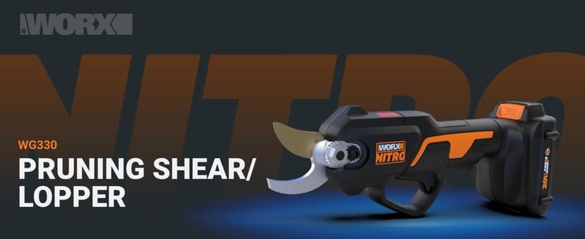 Worx 20V Worx NITRO Pruning Shear/Lopper WG330 - (Battery & Charger Included)