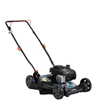 SENIX LSPG-M7 21-Inch Gas Push Lawn Mower with 140 cc 4-Cycle Briggs & Stratton Engine, Bagging, Mulching, and Side Discharge, 6-Position Dual Lever Height Adjustment