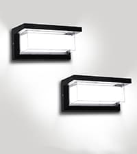 40W LED Wall Lights Outdoor Rotatable 360 Degree LED Wall Pack 4000LM 5000K Security Flood Light Switch Control Waterproof IP65 for Garage Yard Barn Porch