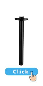 Little World Shower Arm Diverter Valve - 3 Way Shower Diverter Valve, G1/2 Solid Brass Fixed Spray System Diverter for Universal Hand Held Showerhead (Brushed Nickel)