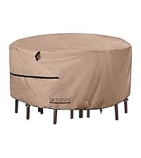 ULTCOVER Waterproof 600D Polyester Square Hot Tub Cover Outdoor SPA Covers 90 x 90 inch