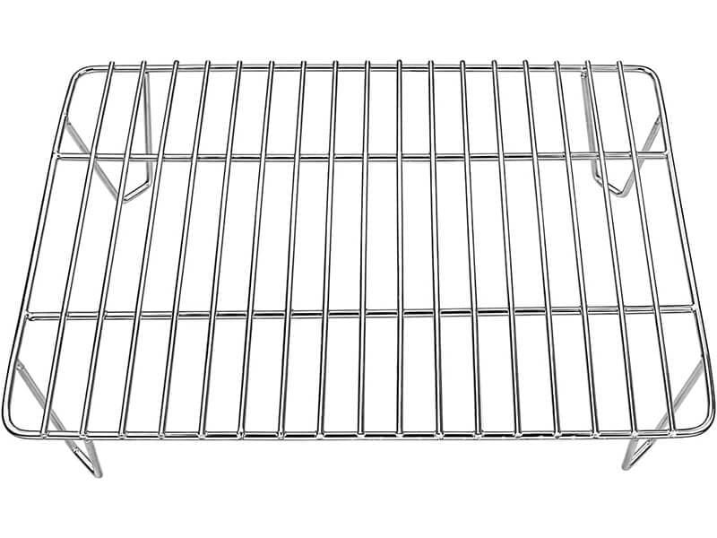 GRISUN Warming Rack for Green Mountain Grill Davy Crockett Pellet Grill, Upper Rack Replacement for GMG-6016, Grill Rack Addition for Doubled Cooking Space (14" x 10" x 3.5")