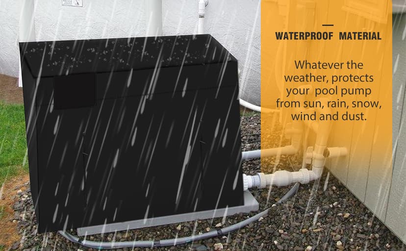 Outdoor Pool Heater Cover for Hayward,Winter Swimming Pool Heat Pump Covers for Outside Units,Pool Pump Equipment Cover