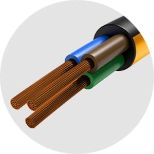 50 Amp 50 Foot RV Extension Cord, 14-50P to SS2-50R Heavy Duty STW Generator Extension Cord for RV Camper and Generator to House, with Locking Connector and Cord Organizer(50 Foot Black&Orange)