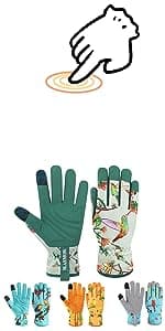 Long Gardening-Gloves Women/Men-Thorn proof Rose Pruning Heavy Duty Gauntlet-L