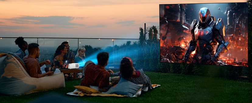 GROVIEW Projector, 15000lux 490ANSI Native 1080P WiFi Bluetooth Projector, 300'' Video Projector, Supports 4K & Zoom, 5G Sync, Compatible with HDMI USB/ AV/ Smartphone/ Pad/ Laptop/ DVD/ TV Stick/ PS5