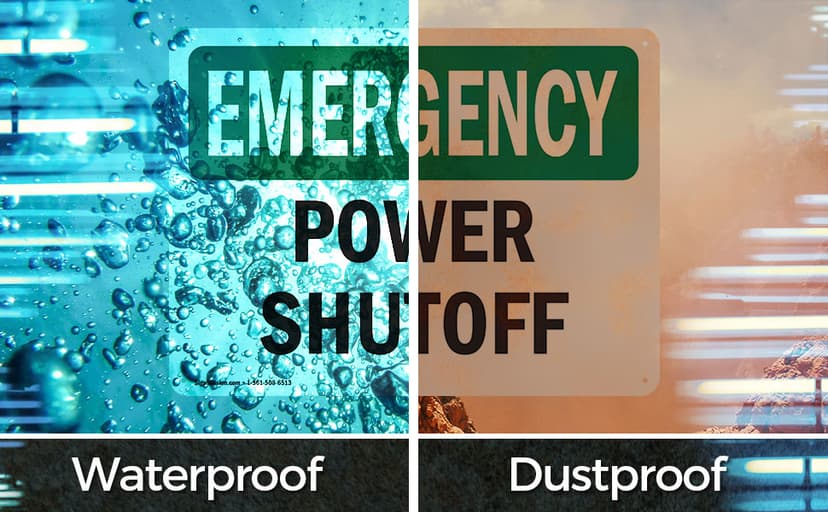 OSHA Warning Sign - Secondary Power Source Generator Connected | Decal | Protect Your Business, Work Site, Warehouse & Shop Area | Made in The USA