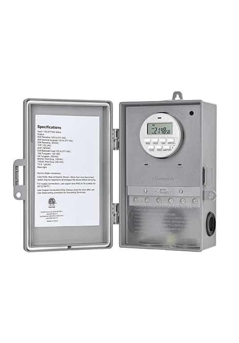 DEWENWILS Pool Pump Timer, Outdoor Smart WiFi Box, Heavy Duty 40A 240VAC 3HP Wireless Controller Timer for Pool, Water Heater, Compatible with Smart Phone, Alexa, Google Assistant, ETL Listed