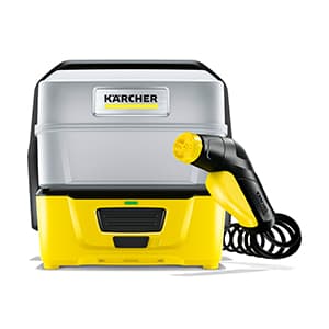 Kärcher OC 3 Plus Mobile Outdoor Cleaner, 1.8 gal. Water Tank, Spray Gun and Hose, Battery Operated, for on-The-go Cleaning, 72 PSI