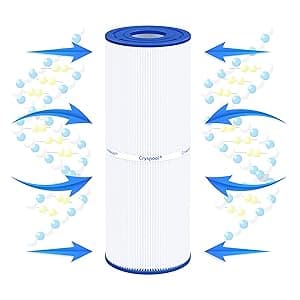Cryspool® 04072 Filter Compatible with PRB25-IN Hot Tub Filter, C-4326, FC-2375, 3005845, R172327, R173429, 33521, 25392, 817-2500, 5X13 Drop in Spa Filter, 2 Pack