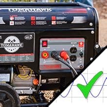 TOMAHAWK Welder Generator Stick Welder Engine Driven 120 Amp 7 HP Gasoline Portable 2,200 Watt Quiet Inverter Generator Engine