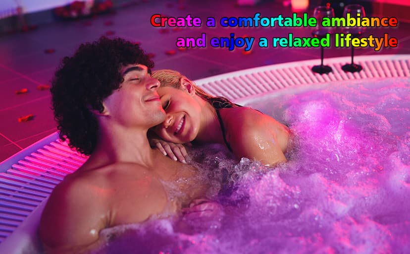 Pool Lights, Upgraded Rechargeable Submersible LED Lights with Remote IP68 Waterproof 16 Colors Hot Tub Underwater Pool Lights for Above Ground Inground Pool, Bath, Party, Vase 2 Pack