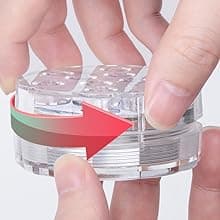 YiaMia Hot Tub Lights - 2-Pack RGB Color Battery-Powered LED Pool Lights with Remote Control and Suction Cup for Ponds, Decoration, Parties, Spas, Aquariums