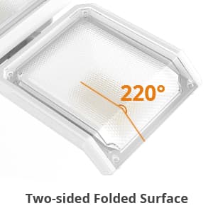 LEPOWER Battery Powered LED Flood Light Outdoor,1500LM Motion Sensor Security Lights, IP65 Waterproof,Wireless Flood Light Battery Operated,3 Head Motion Detector Light for Garage,Yard,Porch(White)