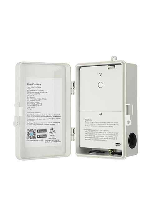 DEWENWILS Pool Pump Timer, Digital Timer Box, 2HP 40A 120-277 VAC, 7-Day 20 ON/Off Programmable Timer Switch for Water Heater, Pool Pump, SPA, Motor, ETL Listed Gray